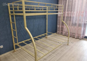 металлическая кровать Аврора по индивидуальным размерам